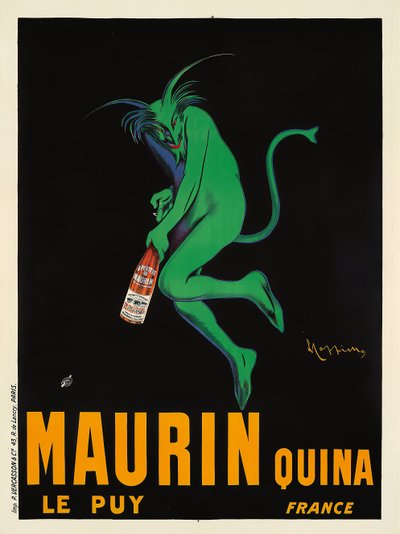 Maurin Quina, 1906. 作： Leonetto Cappiello