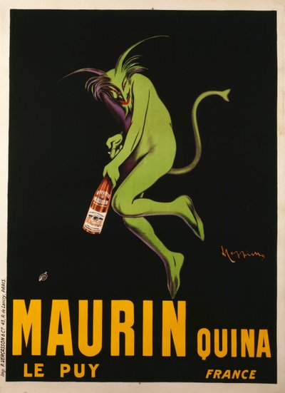 モーリン・キナ、1922年頃 作： Leonetto Cappiello