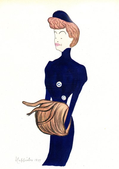 レオネット・カッピエッロ（1875-1942）による風刺画（1903年）。 作： Leonetto Cappiello