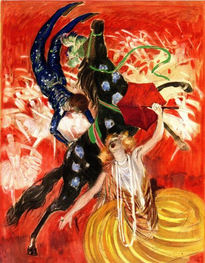 サーカス - レオネット・カッピエッロ（1875-1942）作曲 1923年 作： Leonetto Cappiello