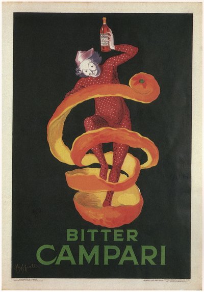 ビターなカンパリの広告 作： Leonetto Cappiello