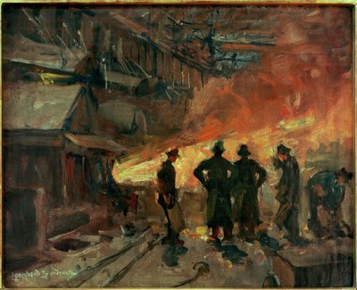 トマスヴェルク（GutehoffnungshütteOberhausen） 作： Leonhard Sandrock