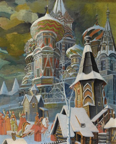 聖ワシリイ大聖堂 作： Leonid Mikhaylovich Brailovsky