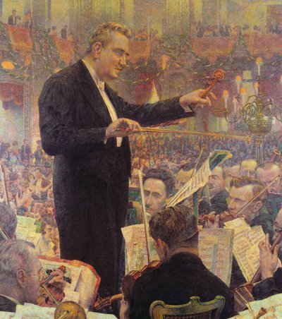 ウィーン・フィルハーモニー管弦楽団の指揮者 作： Leopold Blauensteiner