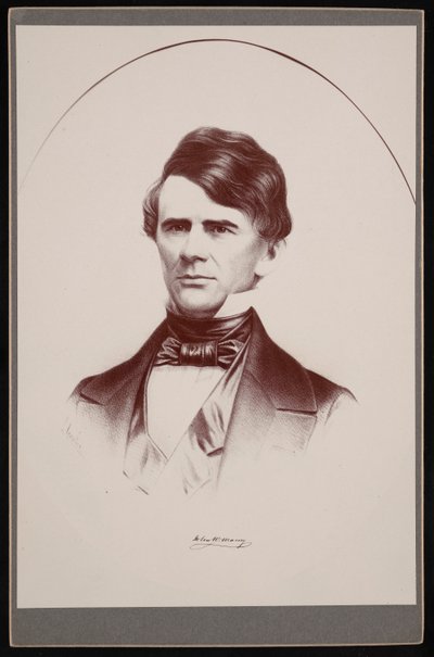 ジョン・ウォーカー・モーリーの肖像 1809-1855, 1855. 作： Leopold Grozelier