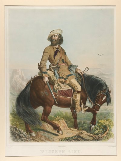 ウエスタンライフ、トラッパー 作： Leopold Grozelier