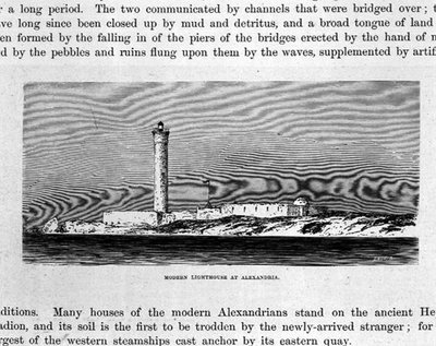 アレキサンドリアの近代的なLighthouse 作： Leopold Karl Muller