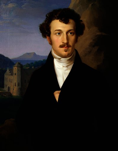 Franz Von Schoberin muotokuva (Torup 作： Leopold Kupelwieser