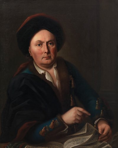 歌手ルートヴィヒ・ローデウェイク・ヴァン・ベートーヴェンの肖像 1712-1773..., 1773. 作： Leopold Radoux