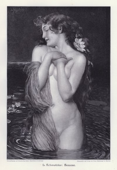 睡蓮（彫刻 作： Leopold Schmutzler