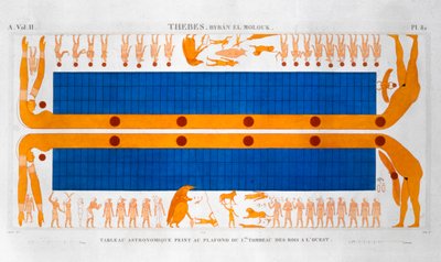 古代エジプトの天文台、c1822 作： Leroy