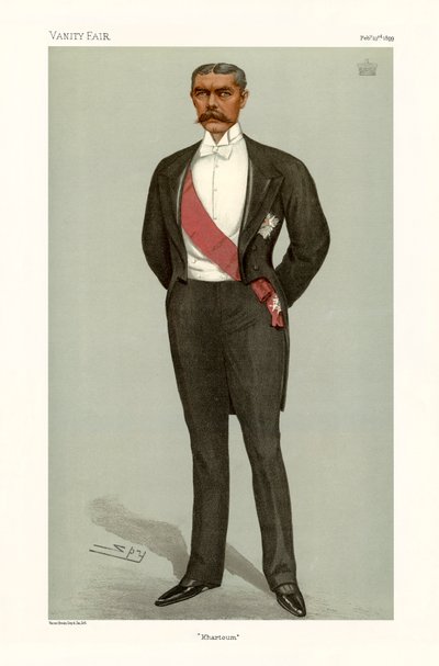 ハーバート・キッチナー 作： Leslie Matthew (1851 1922) Ward