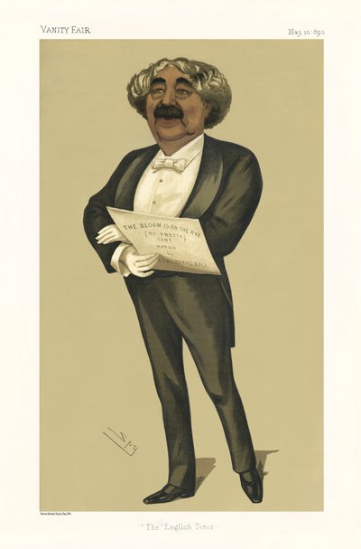 ジョン・シムズ・リーブス - 立像 作： Leslie Matthew (1851 1922) Ward