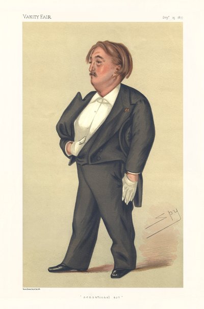 ポール・ギュスターヴ・ドレ - 肖像画 作： Leslie Matthew (1851 1922) Ward