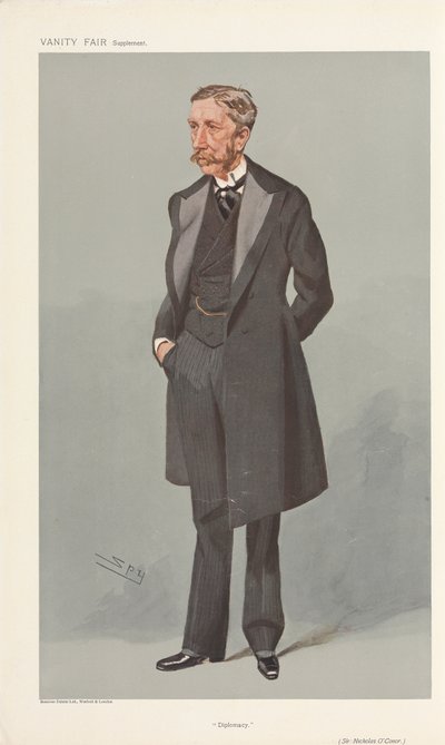 外交 - Rt。 ほん。 ニコラス・オコナー卿。 1907 年 5 月 1 日 作： Leslie Matthew Spy Ward
