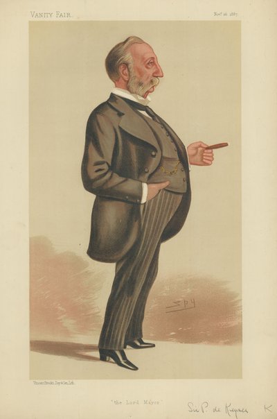 Alderman The Right Hon Polydore de Keyser 作： Leslie Matthew Ward