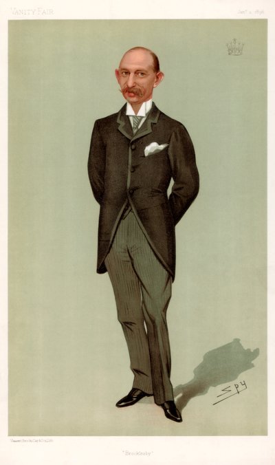 ヤーバラの伯爵、ブロックレスビー、1896年。 作： Leslie Matthew Ward