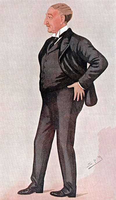 セシルロードス、イギリス生まれの南アフリカ人、金融家、政治家、帝国ビルダー、1891年 作： Leslie Matthew Ward