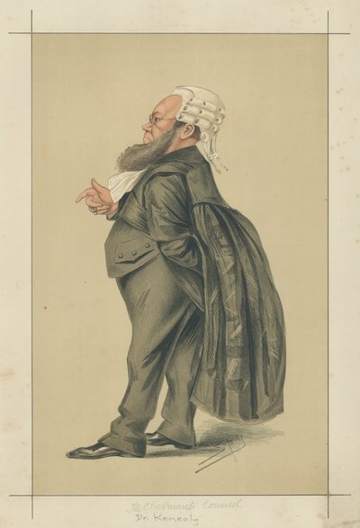Edward Vaughan Kenealy博士 作： Leslie Matthew Ward