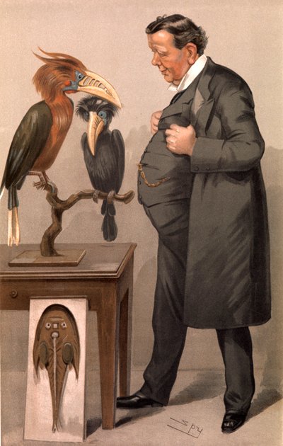 エドウィンレイランケスター、イギリスの動物学者、1905年 作： Leslie Matthew Ward