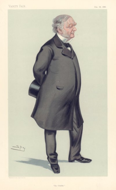 エラスムスウィルソン、イギリスの外科医および骨董品、1880 作： Leslie Matthew Ward