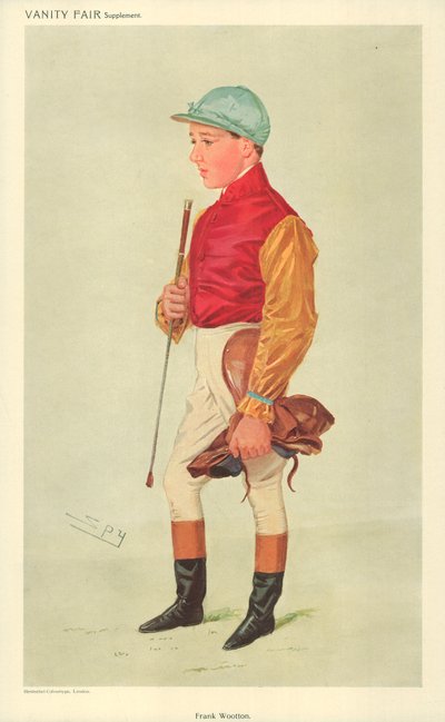 フランクウートン、1909年9月8日、バニティフェア漫画 作： Leslie Matthew Ward