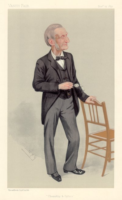 ジョンホールグラッドストーン、イギリスの化学者、1891年 作： Leslie Matthew Ward