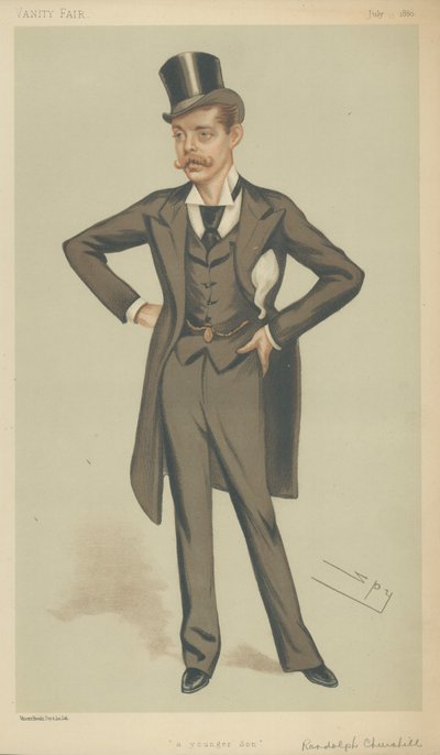 ランドルフチャーチル卿 作： Leslie Matthew Ward