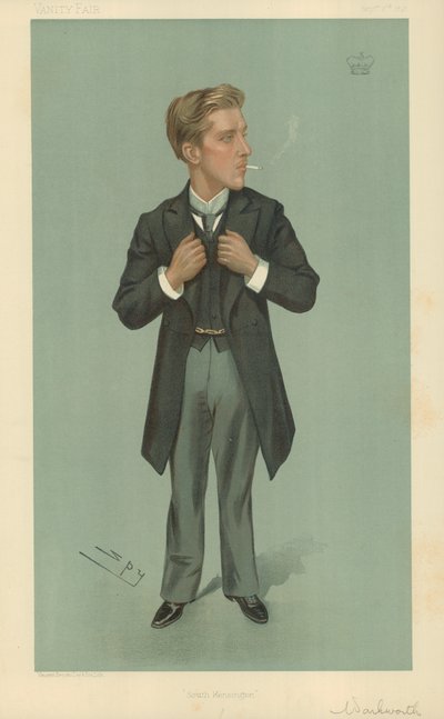 ロードワース卿、サウスケンジントン、1897年9月2日、バニティフェア漫画 作： Leslie Matthew Ward