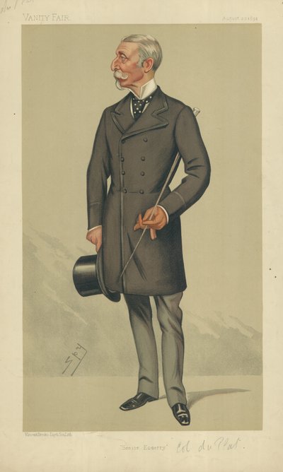 チャールズテイラーデュプラット少将 作： Leslie Matthew Ward