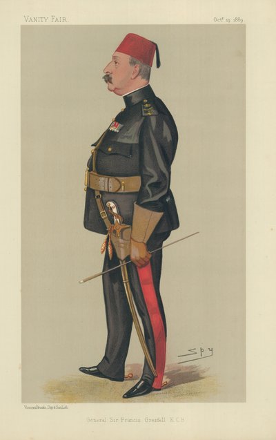 フランシス・グレンフェル少将 作： Leslie Matthew Ward