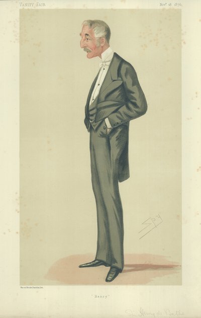 ヘンリー・パーシバル・ド・ベイス少将 作： Leslie Matthew Ward
