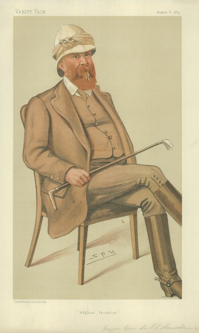ピーター・スターク・ラムスデン少将 作： Leslie Matthew Ward