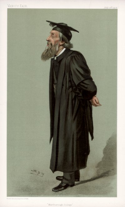 マールボロ大学、1902 作： Leslie Matthew Ward