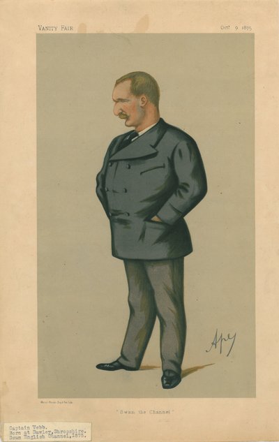 馬のマスター、1875 作： Leslie Matthew Ward