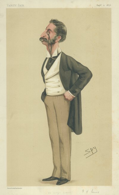 ジョージヘンリールイス氏 作： Leslie Matthew Ward