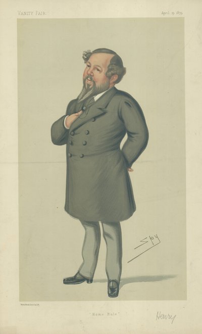 ミッチェルヘンリー氏（1826-1910） 作： Leslie Matthew Ward