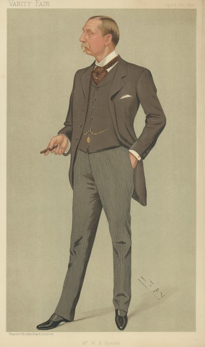 WHケンダル氏 作： Leslie Matthew Ward