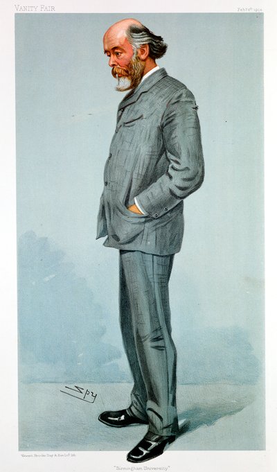 オリバーロッジ、イギリスの物理学者、1904 作： Leslie Matthew Ward