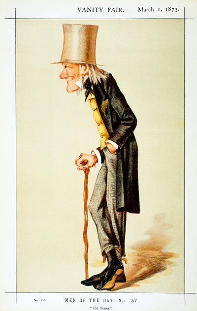 リチャードオーウェン、イギリスの動物学者、1873年 作： Leslie Matthew Ward