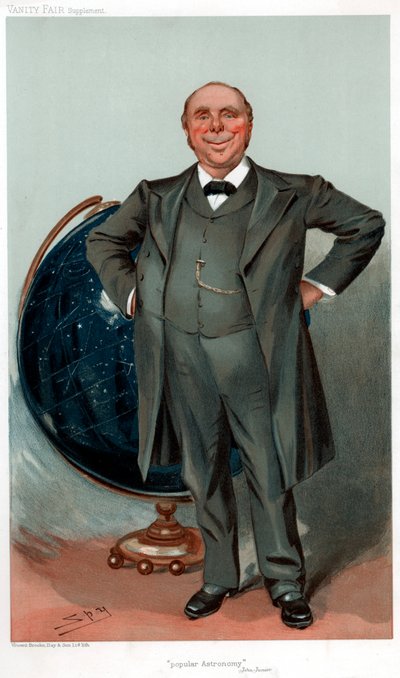 ロバートスタウェルボール、イギリスの天文学者、数学者、講師、科学の普及者、1905年 作： Leslie Matthew Ward