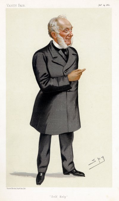 スコットランドの作家、医師、外科医、社会改革者、サミュエルスマイルズ、1882年 作： Leslie Matthew Ward