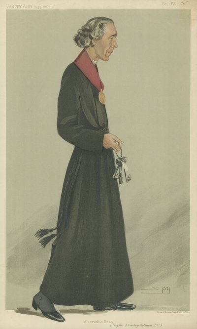 The Dean of Westminster（カラーリトグラフ 作： Leslie Matthew Ward