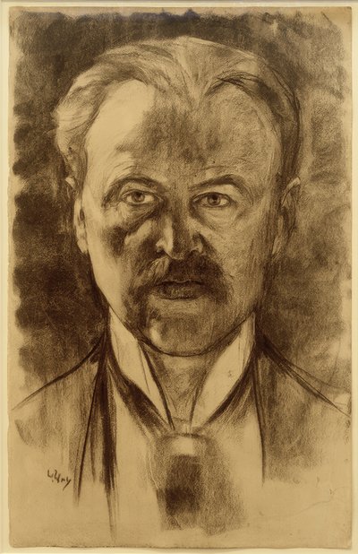 自画像 作： Lesser Ury