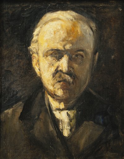 自画像;自己イメージ、c。 1924 作： Lesser Ury