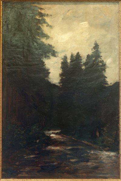 チューリンゲンの風景 作： Lesser Ury
