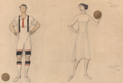 「ジュウ」衣装研究 作： Lev Samoilovich Bakst