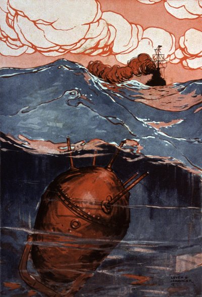 WW1：海軍機雷 作： Leven & Lemonier