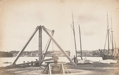 ワシントン水道橋の建設 作： Lewis Emory Walker