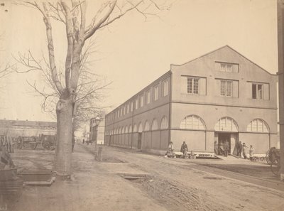 ワシントン工廠でのワークショップ（1858-1859年）（写真 作： Lewis Emory Walker